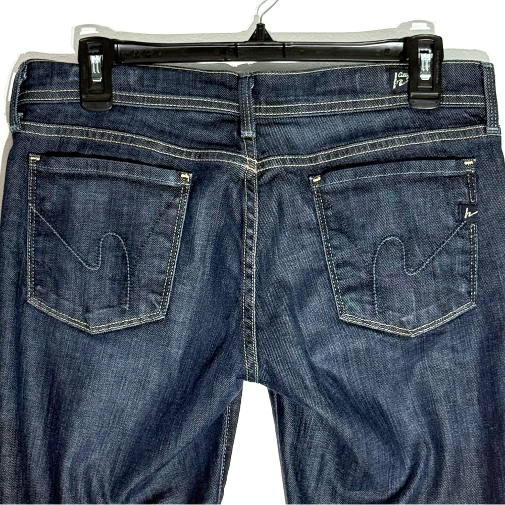 Citizens Of Humanity Indigo Wide Leg Jeans - Picture 3 of 4